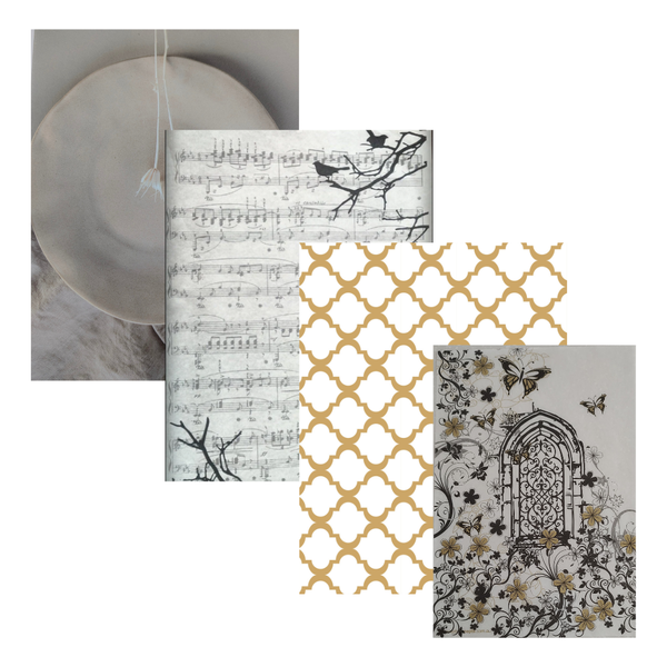 Nocturne Garden Series Greaseproof Paper 20pk