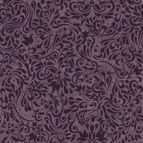 Paper + Design Napkins Zinnia Plum 40x40cm 20pk