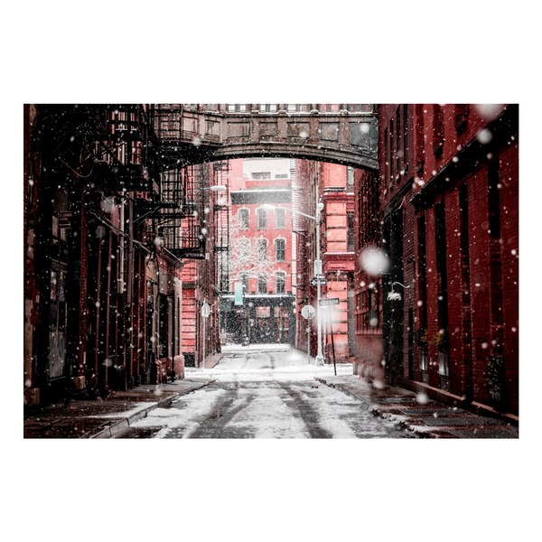 Zela Place Mats Snowy City 25pk