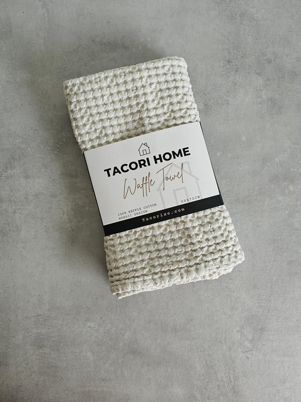 Tacori Waffle Towel Stone 50x70cm