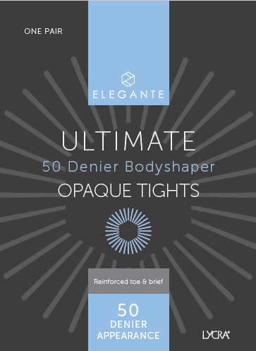 Ultimate Bodyshaper 50D Opaque Tights, Black, S, 1 pair pack