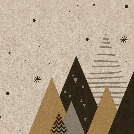 Paper + Design Napkins Graphic Trees 24x24cm 25pk