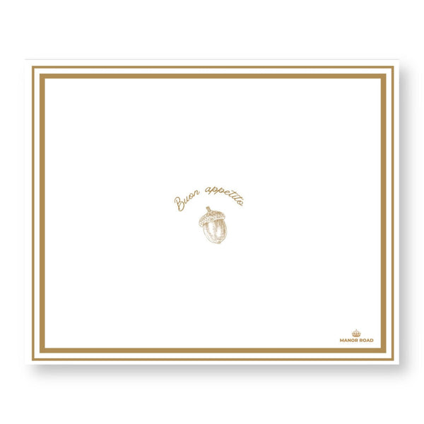 Manor Road Buon Appetito Placemat 30pk