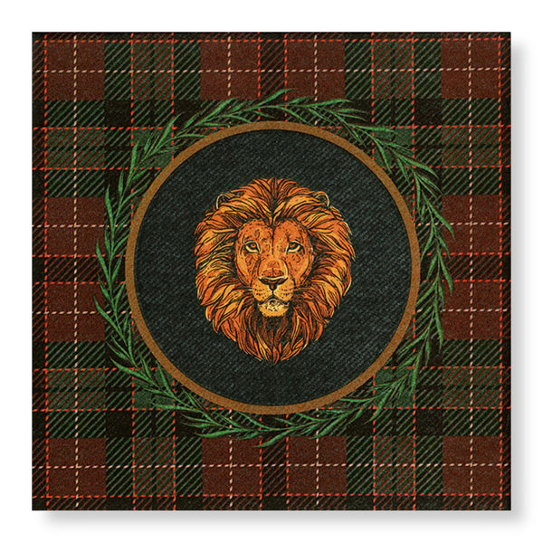 Manor Road The Manor Luncheon Napkin 20pk
