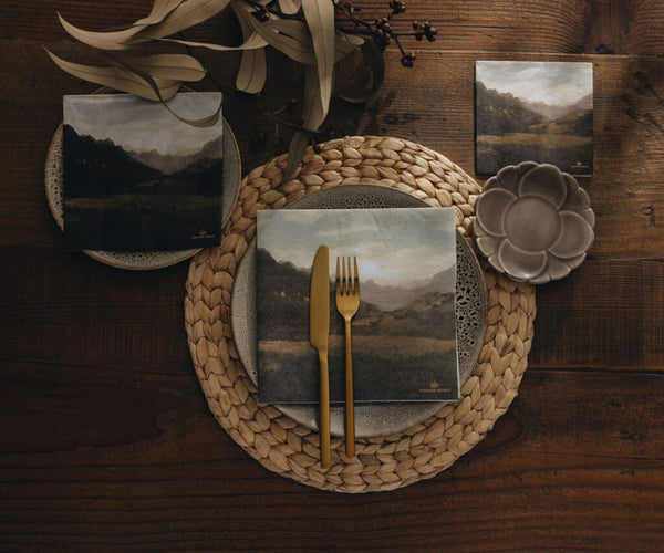 Manor Road The Landscape Cocktail Napkins 20pk
