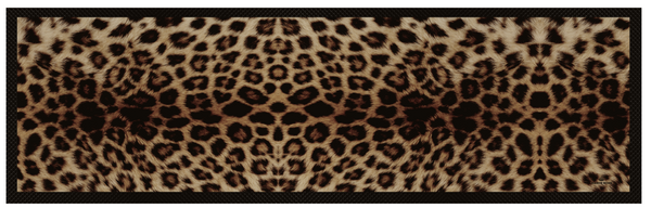 Manor Road Leopard Bar Mat Large 88x25CM