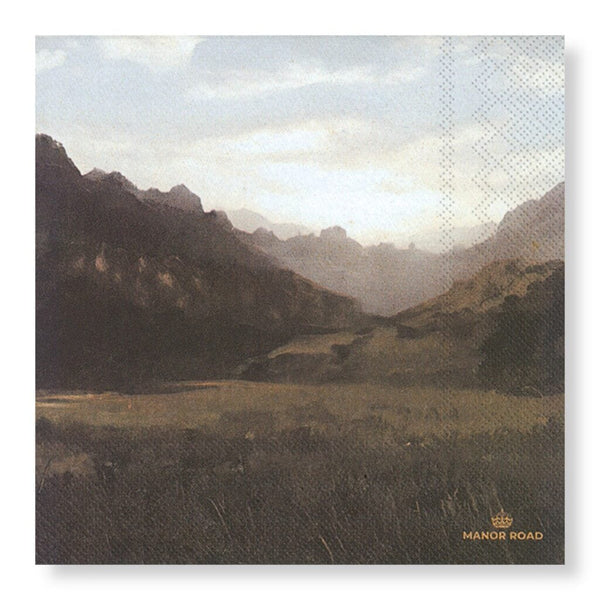 Manor Road The Landscape Cocktail Napkins 20pk