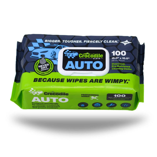 Crocodile Cloth Auto Cloths 100pk