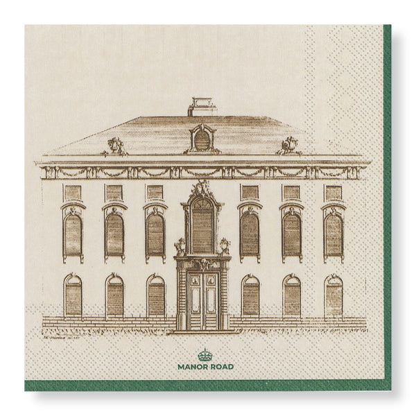 Manor Road Country Manor Luncheon Napkin 20pk