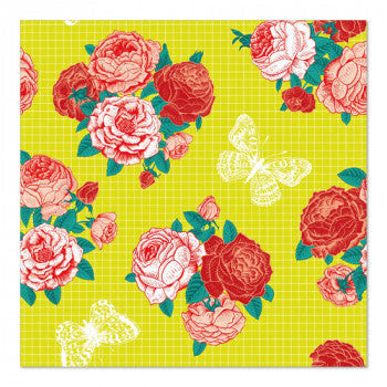 Papstar Napkins Summer Rose 33x33cm 20pk