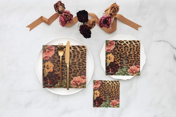 Manor Road Secret Garden Luncheon Napkin 20pk