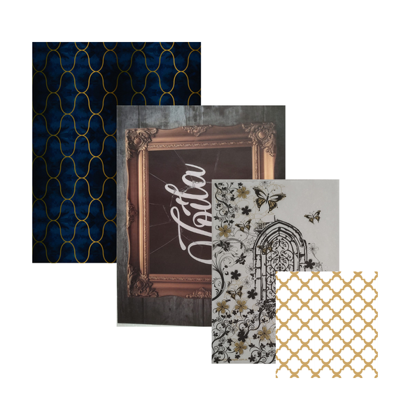 Vintage Elegance Greaseproof Paper 20pk