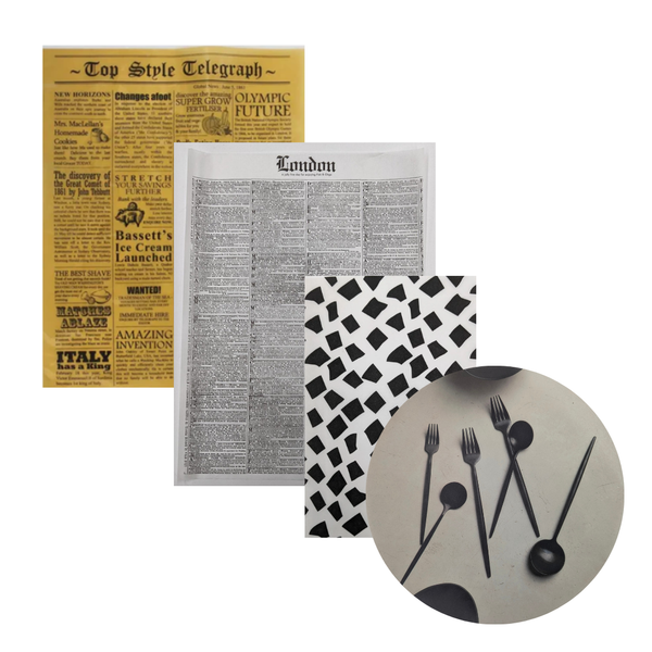 Heritage Press Greaseproof Paper 20pk