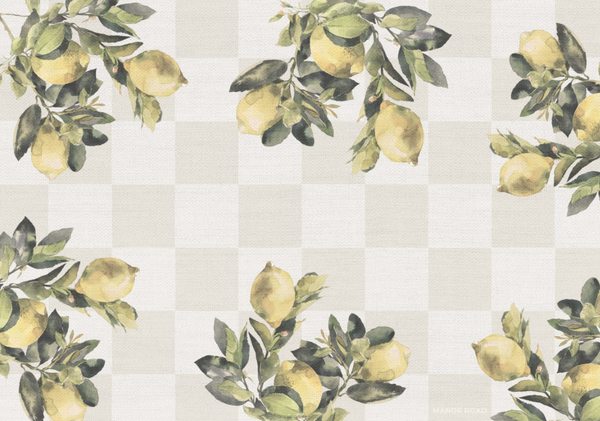 Manor Road Citrons Greaseproof Paper A3 Size