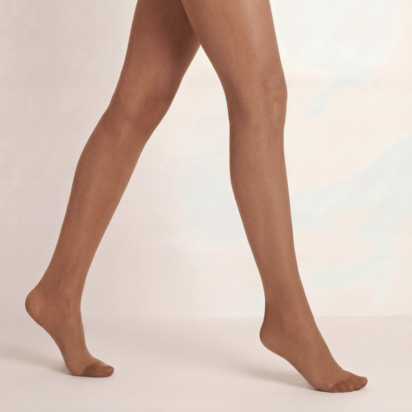 Ultimate Soft Shine Tights, Bronze Glow, L, 2 pair pack
