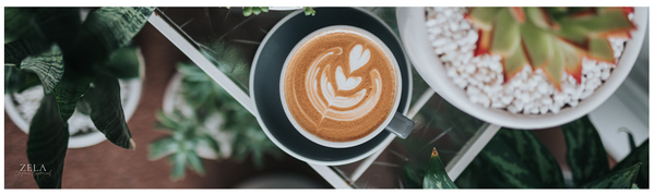 Zela Bar Mat Coffee Time   88x25