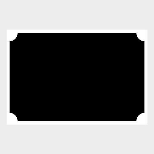 Zela Place Mats Simple Elegance Collection White Border   25pk