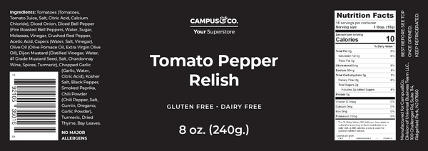 Campus&Co. Tomato Pepper Relish 8oz