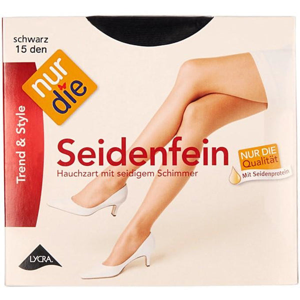 Nur Die Seidenfein Tights 15 Den Black Large 1pk