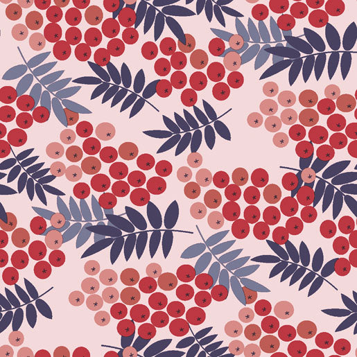 Paper + Design Napkins Rowan Berries 24x24cm 20pk
