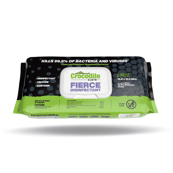 Crocodile Cloth Fierce Disinfectant 40pk