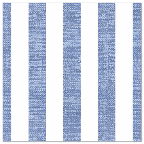 Papstar Napkins Royal Collection Lines Blue 40x40cm 50pk