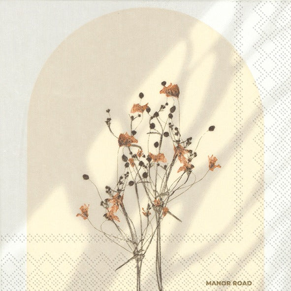 Manor Road Florescence Luncheon Napkins 20pk