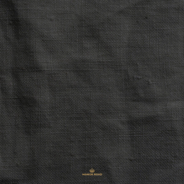 Manor Road Black Linen Presentation Card 8pk