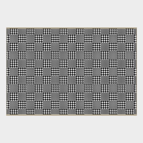 Zela Place Mats Timeless Elegance Houndstooth   25pk