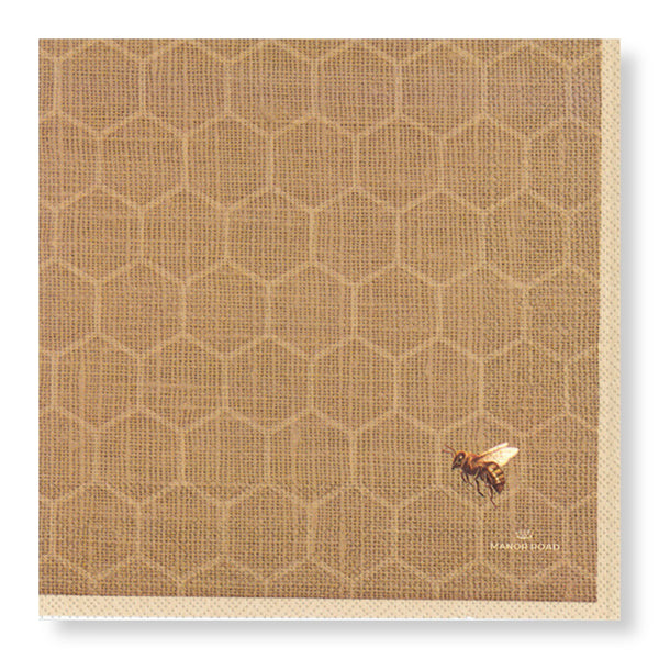 Manor Road Linen (Honeycomb) Dinner Napkin 20pk