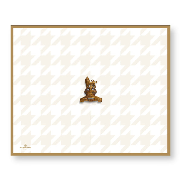 Manor Road Classic Houndstooth Placemat 30pk