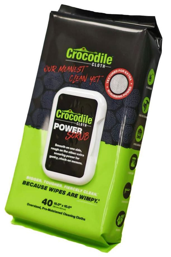 Crocodile Cloth PowerSCRUB Huge Cloths 40pk