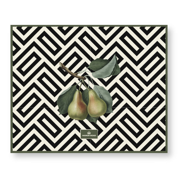 Manor Road Provincial Pear Placemat 30pk