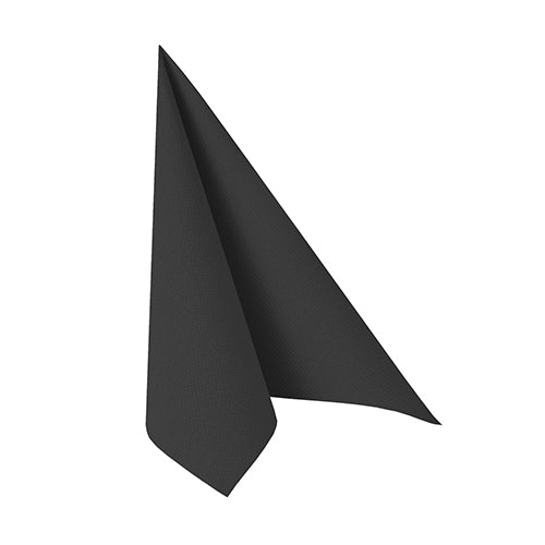 Papstar Napkins Color Collection Black 33x33cm 20pk